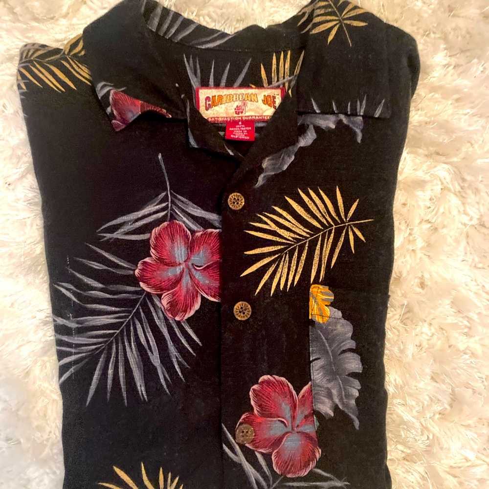 Caribbean Joe men’s button down shirt